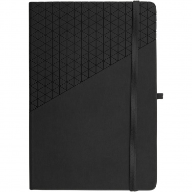Logo trade promotional gifts picture of: Theta A5 hard cover notebook